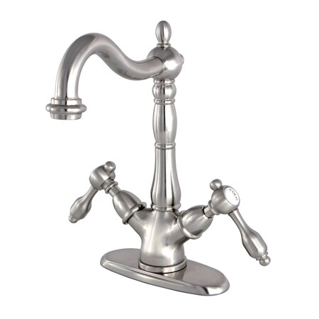 Kingston Brass KS1498TAL Vessel Sink Faucet, Brushed Nickel KS1498TAL